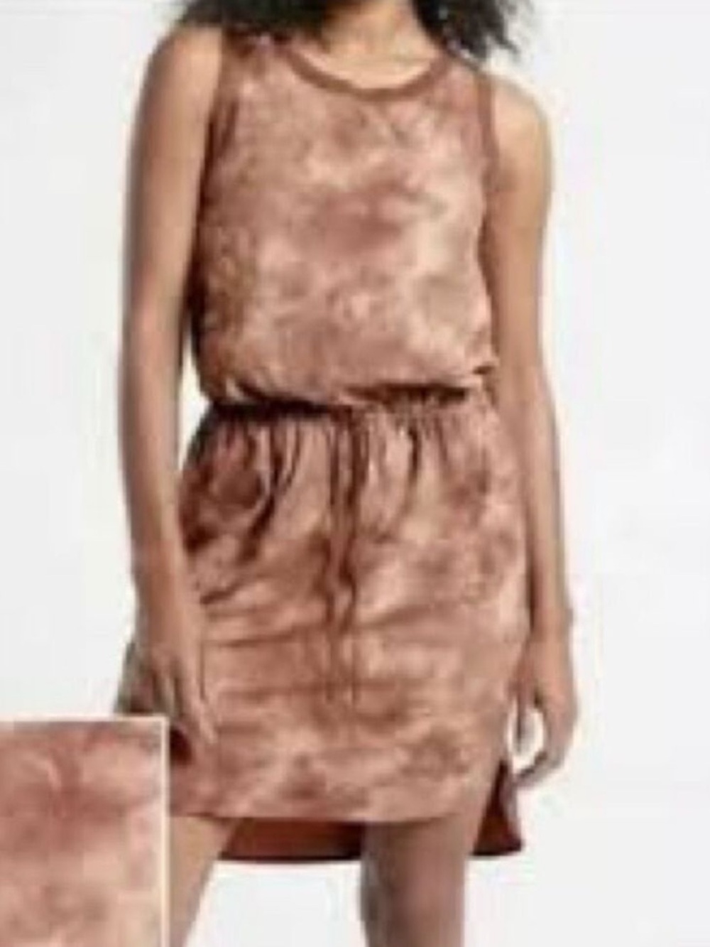 Athleta Rincon Printed Dress Evian Hearth Rose Size Small